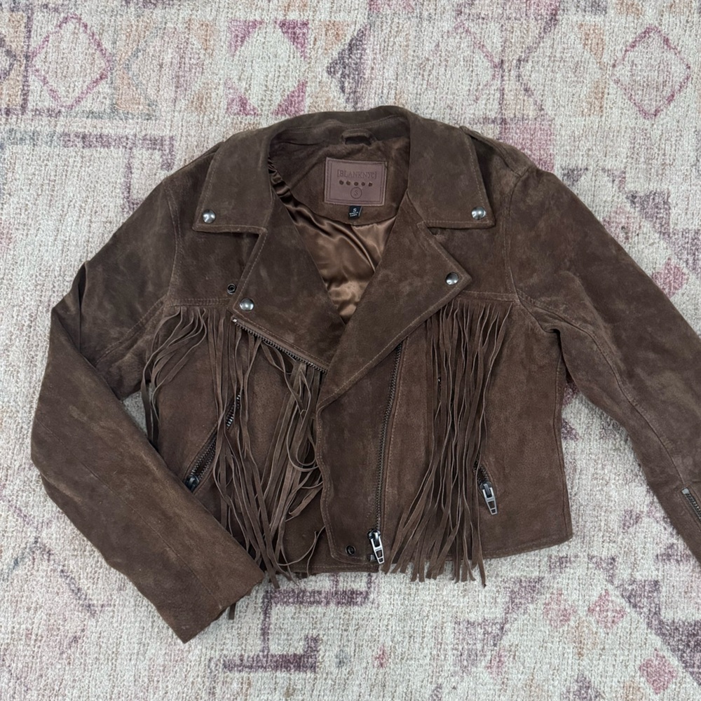 Fringe Suede Jacket